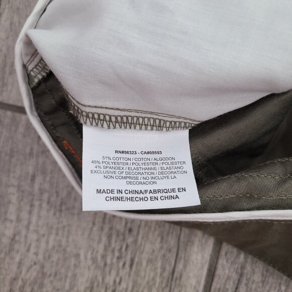 Nike Golf Sport Dri-Fit Olive Green Cargo Skirt Women's Size 10 - Picture 11 of 12